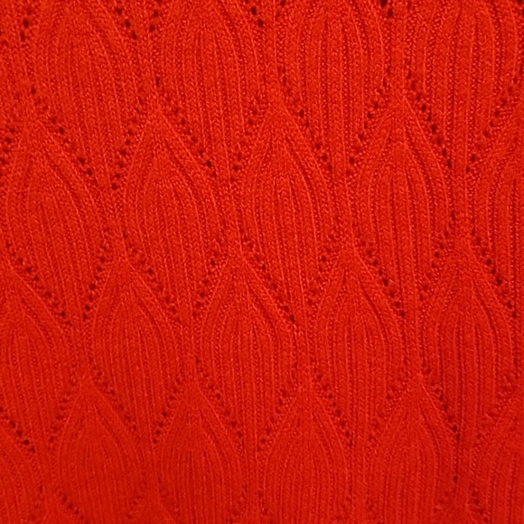 NWT R.Q.T. Red Cowl Neck Sweater - Picture 5 of 6